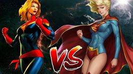 Capitana Marvel vs. Super Girl: cuál de estos personajes ganaría en una contienda virtual Capitana Marvel vs. Super Girl: cuál de estos personajes ganaría en una contienda virtual