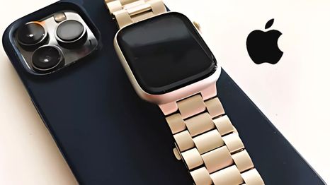 Este reloj está disponible en tiendas, es de oro y de Apple