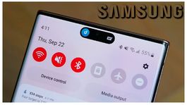 Samsung revela su propia isla dinámica para competirle a lis nuevos iPhone