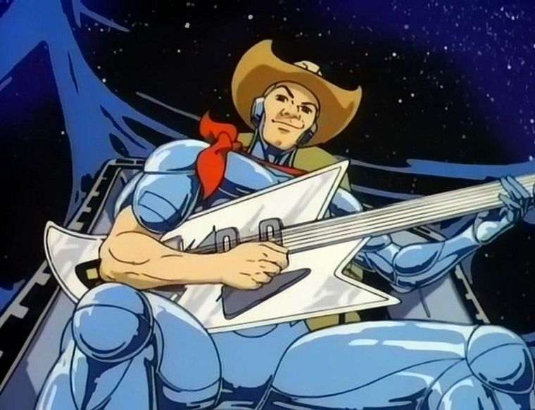 Así se vería Vaquero de los Halcones Galácticos.