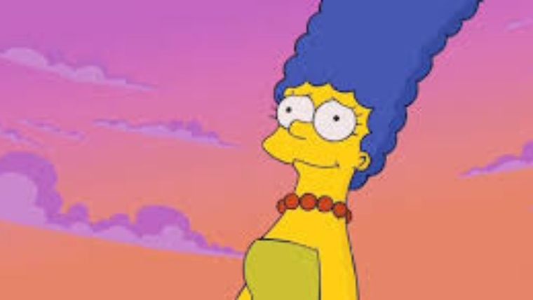 Marge de Los Simpson fue recreada por esta IA como una persona de carne y hueso.