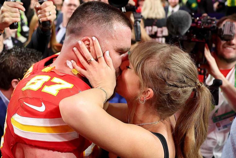 Travis Kelce y Taylor Swift