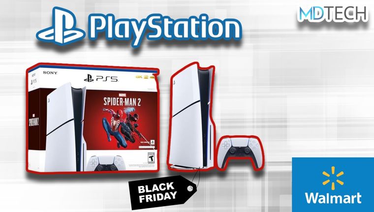 Gracias al Black Friday de este Walmart la PS5 versión Spider-Man 2 está con un descuento fenomenal