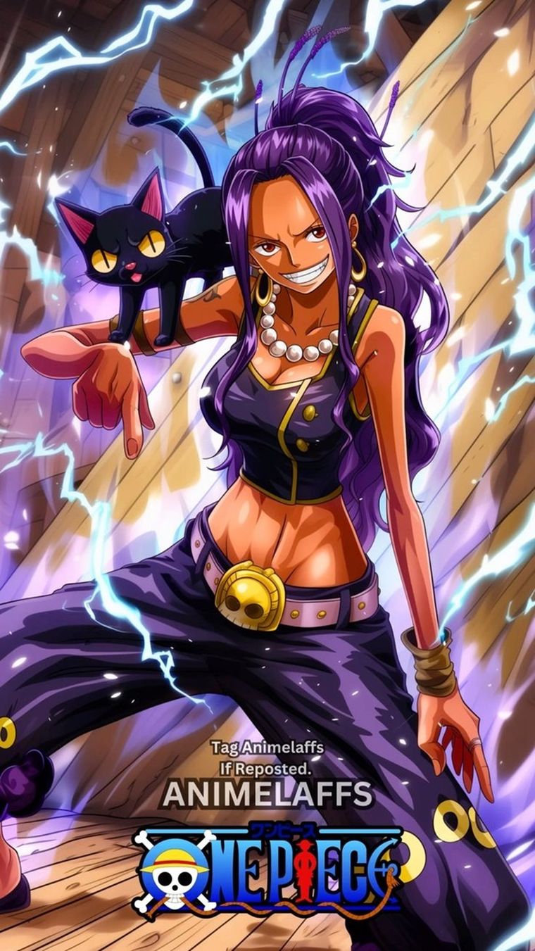 Yoruichi Shihouin en el mundo de One Piece. Yoruichi Shihouin en el mundo de One Piece.