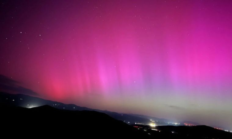 Millones de mexicanos apreciaron las auroras en el cielo