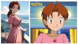 Delia Ketchum se revela por primera vez en esta increíble versión hiperrealistas realizada por la IA