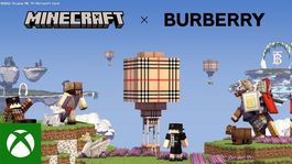 Minecraft se pone a la moda con Burberry en una nueva colaboración