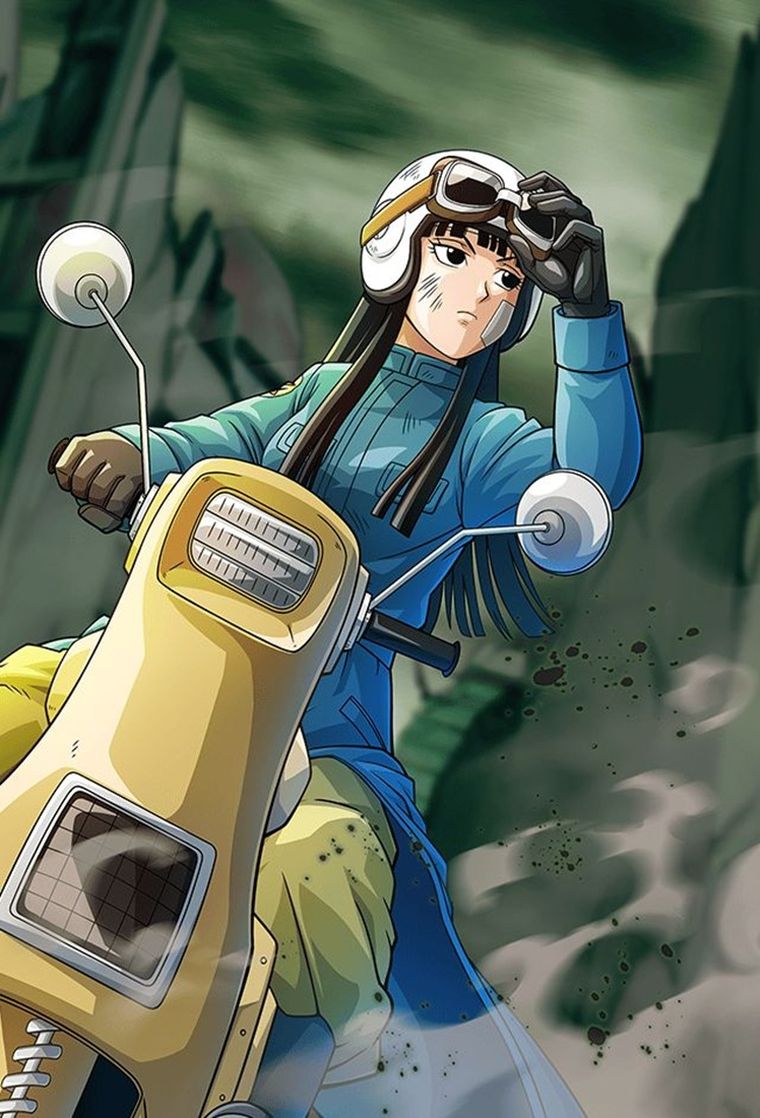 Mai del futuro es reconocida por su belleza, su cabello oscuro y su mirada decidida. Mai del futuro es reconocida por su belleza, su cabello oscuro y su mirada decidida.