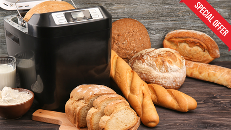 Esta máquina de pan está en oferta por tiempo limitado