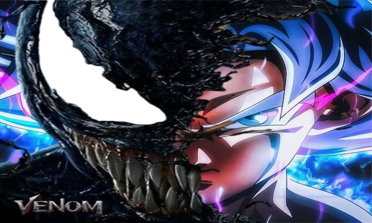 Dragon Ball y el crossover menos pensado: una versión bastante distorsionada de Goku siendo dominado por Venom