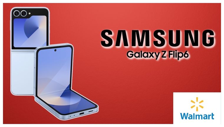 El nuevo Samsung Galaxy Z Flip6 lo puedes conseguir en Walmart con un gran descuento