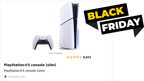 Descuentos Black Friday: PlayStation 5 Slim en rebaja
