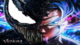 Dragon Ball y el crossover menos pensado: una versión bastante distorsionada de Goku siendo dominado por Venom