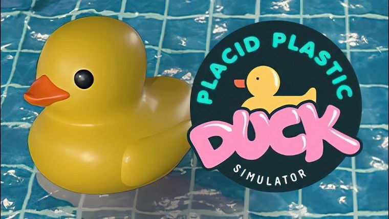 Placid Plastic Duck Simulator, uno de los juegos lanzados en 2022 mejor valorados en Steam y a un precio realmente bajo.