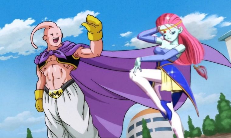 Así es la fusión de Majin Buu y Caway del universo 4