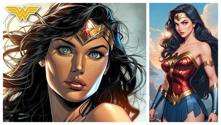 La IA recrea la versión más realista de Wonder Woman en el live-action de DC Comics