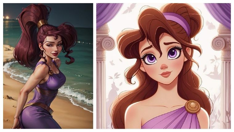 Megara es presentada como una mujer misteriosa que trabaja para Hades