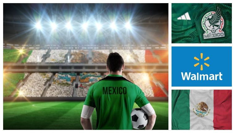 Walmart lanza una de las mejores ofertas para la camiseta de fútbol de la selección de México