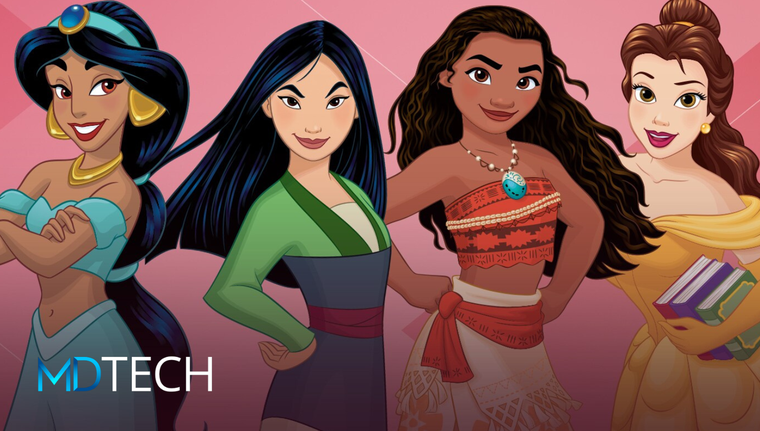 Una inteligencia artificial recreó cómo se verían estas princesas como unas bebés en la vida real.