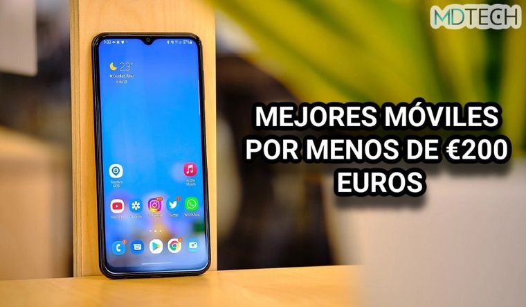 Estos son los 3 teléfonos móviles que puedes comprar por menos de €200 euros