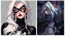 Black Cat aparece por primera vez como una hábil ladrona