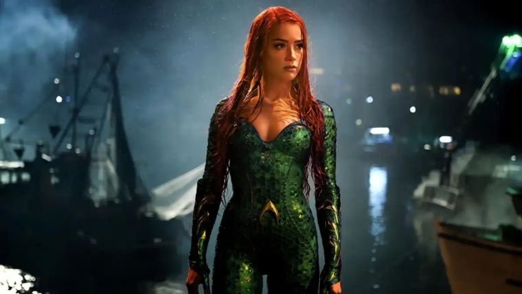Amber Heard seguirá siendo Mera en Aquaman