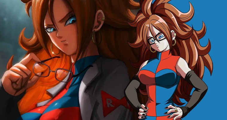 IA imagina a la hermosa Androide 21 de Dragón Ball en esta impactante versión hiperrealista