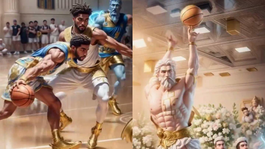 Increíble resultado de la fusión entre la IA y el baloncesto.