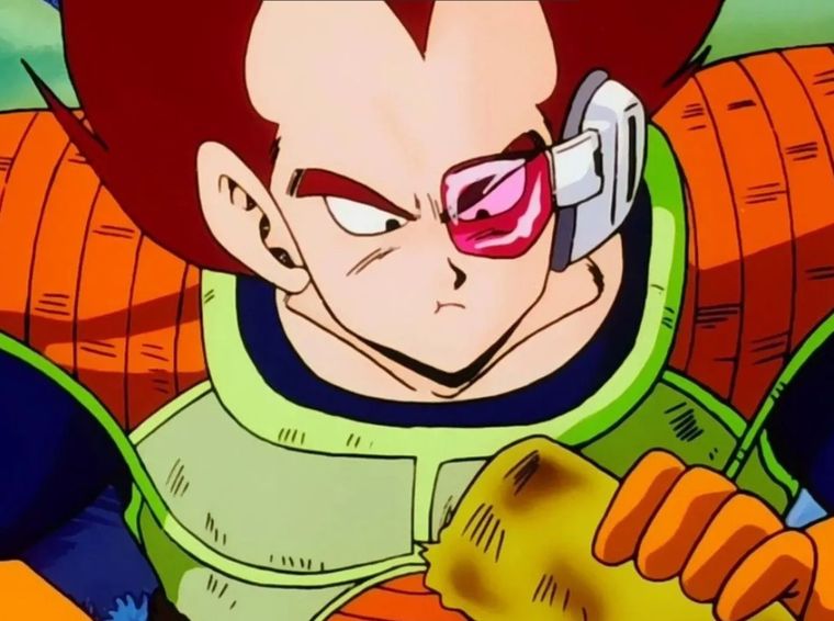 En su debut en el anime de Dragon Ball Z, Vegeta apareció con un diseño muy diferente al del manga En su debut en el anime de Dragon Ball Z, Vegeta apareció con un diseño muy diferente al del manga