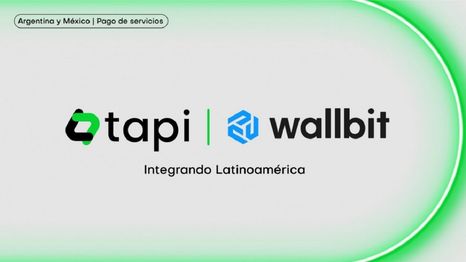 Alianza entre tapi y wallbit para e-pagos en países de latinoamérica