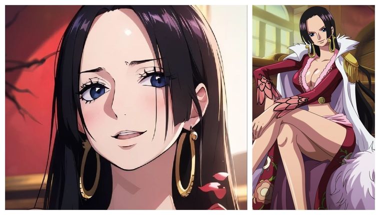 Cómo se vería Boa Hancock de One Piece en la vida real, según la inteligencia artificial