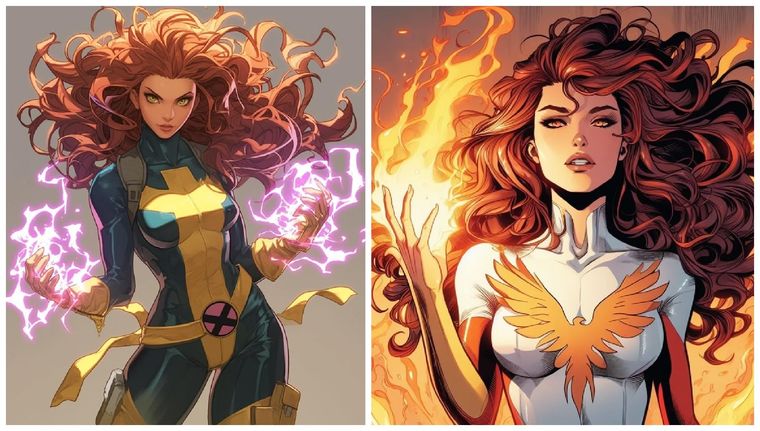 Jean Grey hace su introducción como una de las primeras estudiantes del Profesor Xavier en los X-Men.