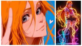 Orihime Inoue comienza en Bleach como una estudiante común de la escuela secundaria Karakura