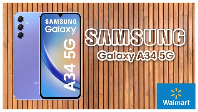 Walmart prácticamente regala el Samsung Galaxy A34, pero solo por tiempo limitado