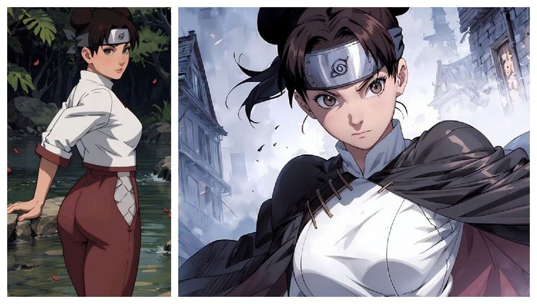 En Naruto Shippuden, Tenten desempeña un papel clave como miembro del equipo Guy