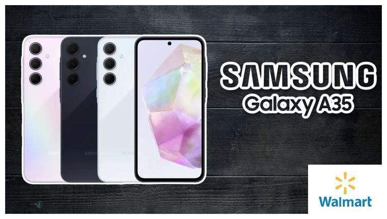 El nuevo Samsung Galaxy A35 llega a Walmart con un descuento increíble y por tiempo limitado