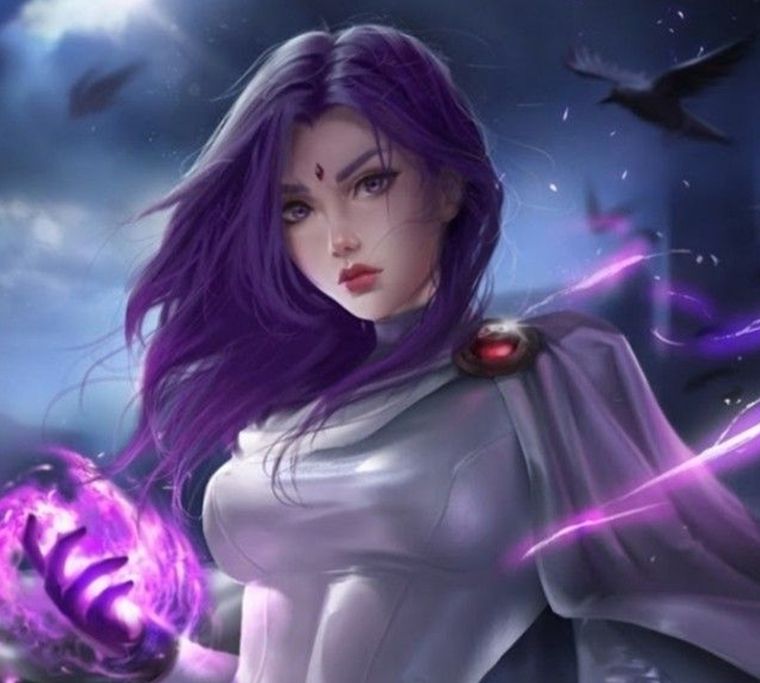 Raven White  de Jovenes Titanes cobra vida en este atrevido cosplay