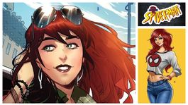 Mary Jane Watson se viste de Spider-Man en esta estupenda recreación de la IA