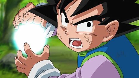 Dragon Ball Z revela el diseño original de Goten para La batalla de los dioses