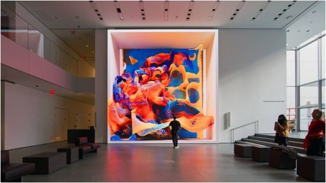 Una IA deslumbra a la crítica especializada y genera polémica en el mundo del arte de New York.