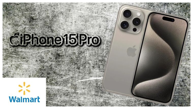 El iPhone 15 Pro se convirtió en el teléfono más vendido gracias a la oferta de este Walmart
