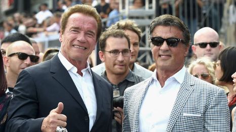 Sylvester Stallone y Arnold Schwarzenegger