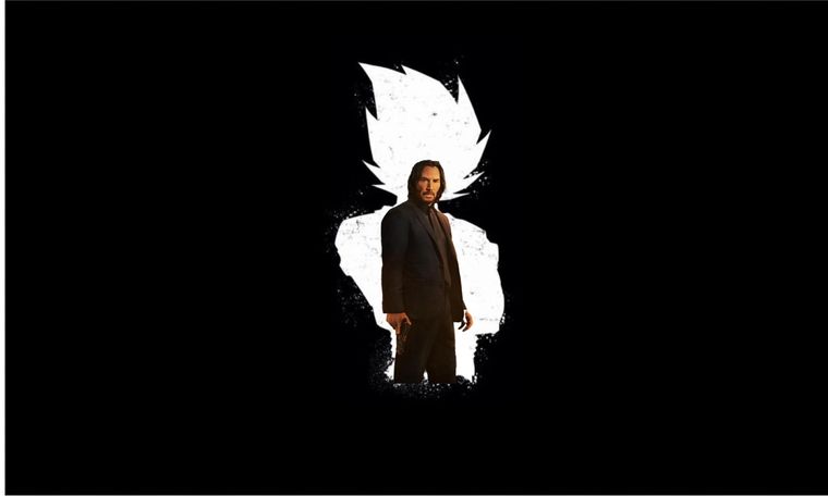 Dragon Ball: así se ve Goku en el personaje de John Wick  gracias a este increíble crossover