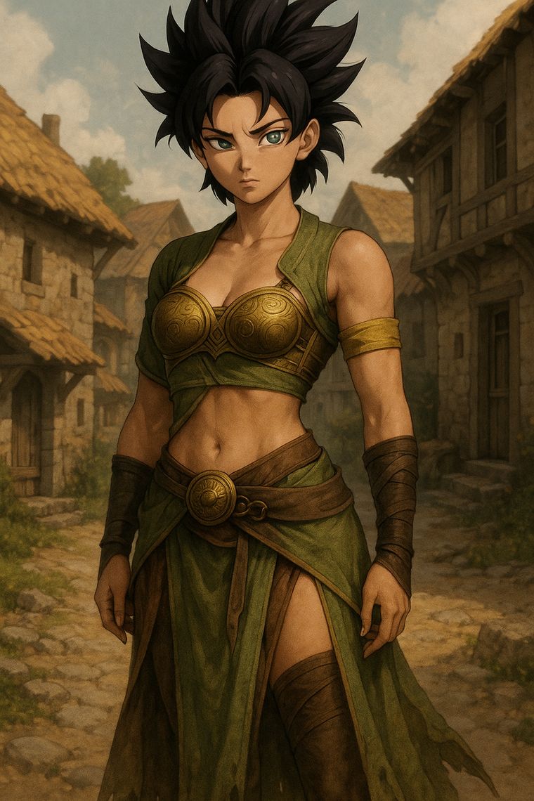 Esta vez, la saiyajin del universo 6 de Dragon Ball Super y la sensual Emperatriz del Tiempo de Prince of Persia: Warrior Within se fusionan y causan furor.