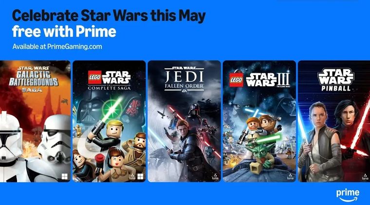 Prime Gaming ofrece dos joyas galácticas sin pagar un centavo: Star Wars Galactic Battlegrounds Saga y LEGO Star Wars: The Complete Saga. Prime Gaming ofrece dos joyas galácticas sin pagar un centavo: Star Wars Galactic Battlegrounds Saga y LEGO Star Wars: The Complete Saga.