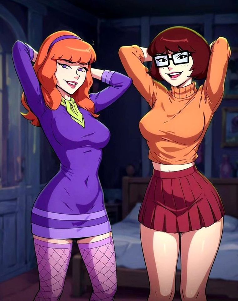 Las redes sociales están colmadas de ilustraciones originales que reimaginan a estas dos icónicas protagonistas de Scooby Doo. Las redes sociales están colmadas de ilustraciones originales que reimaginan a estas dos icónicas protagonistas de Scooby Doo.