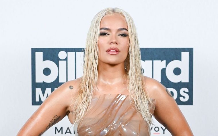 Karol G brilló en la noche de los Billboard