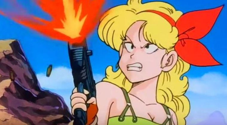 Cómo se vería Lunch si hubiera nacido en el Planeta Vegita como toda una Saiyajin