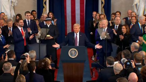 Asunción de Trump en los Estados Unidos