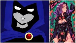 Raven es presentadas como una de las integrantes principales de los Teen Titans.
